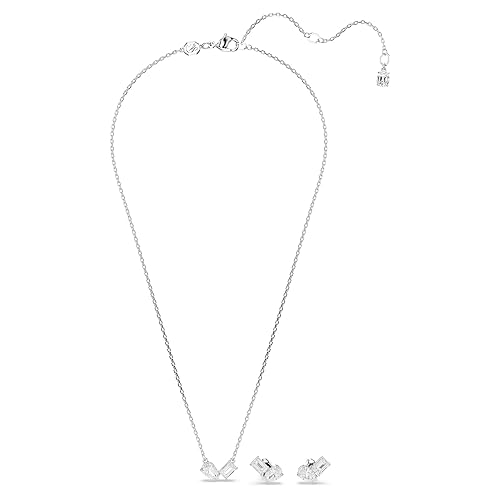 Mixed Cuts Rhodium Plated Set - Image 3